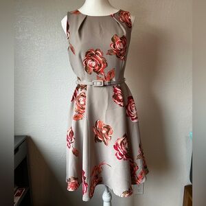 Eva Mendes floral dress